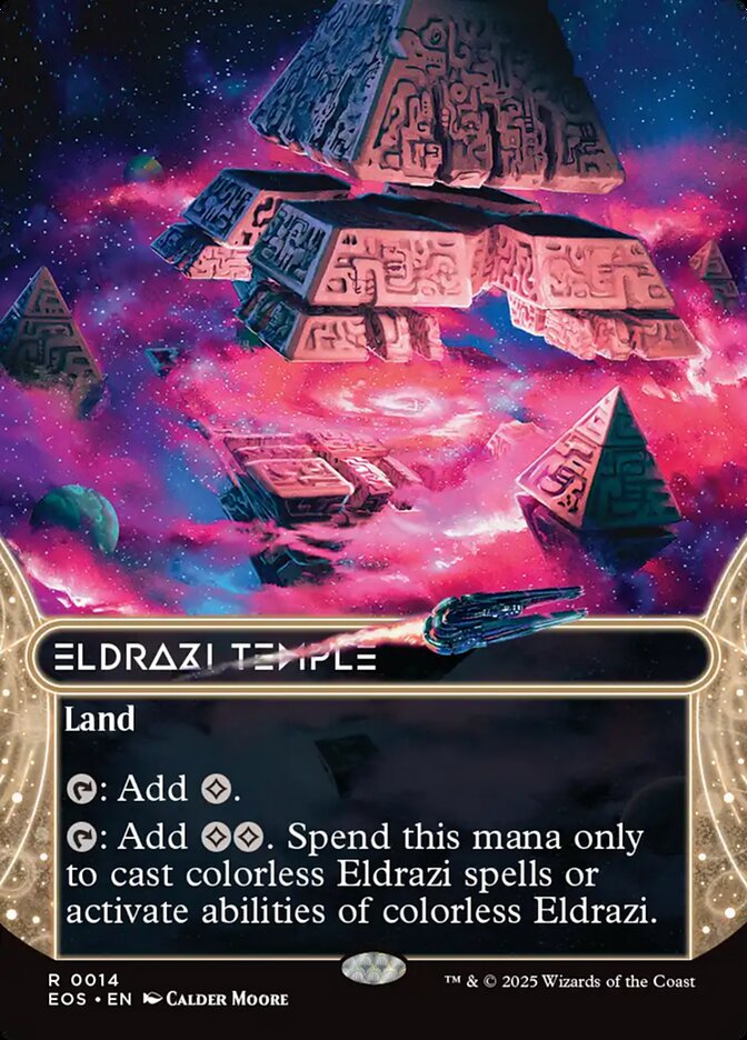 Eldrazi Temple (Borderless) — EOS — Near Mint