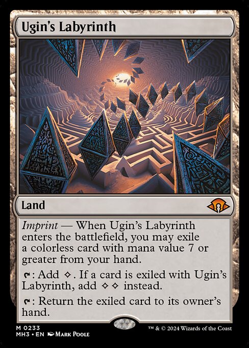 Ugin's Labyrinth – MH3 – Near Mint – Foil