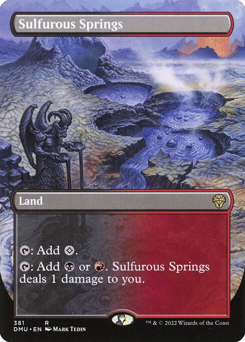 Sulfurous Springs (Borderless) – DMU – Near Mint
