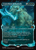 Craterhoof Behemoth (Showcase)  – TDM – Near Mint – Foil