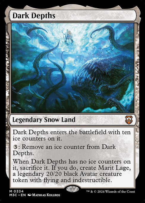 Dark Depths – M3C – Near Mint & Marit Lage Token