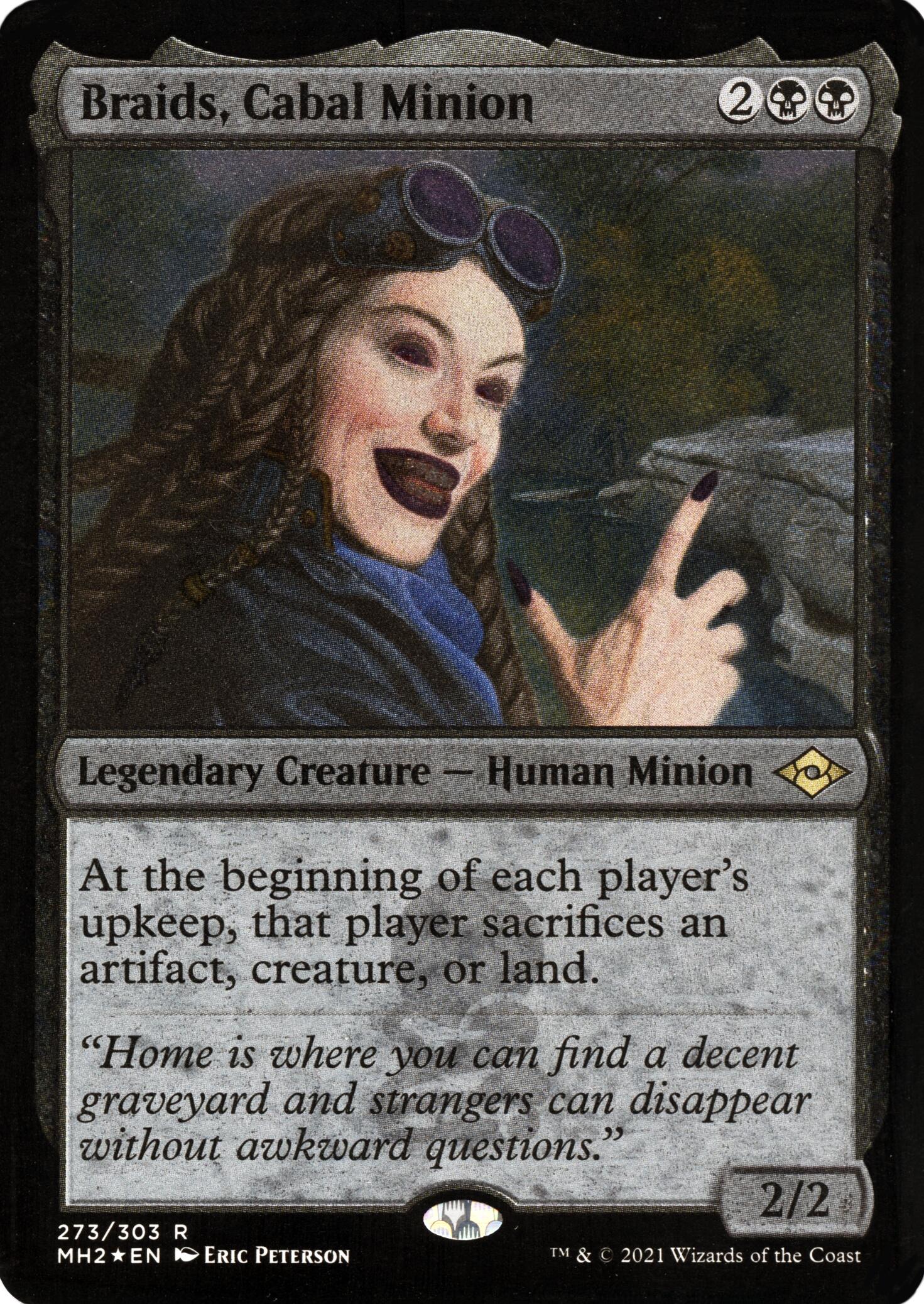 Braids, Cabal Minion (Foil Etched)