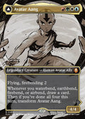 Avatar Aang // Aang, Master of Elements (Borderless) – TLA – Near Mint