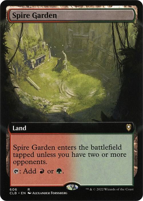 Spire Garden Extended Art)  — CLB — Near Mint