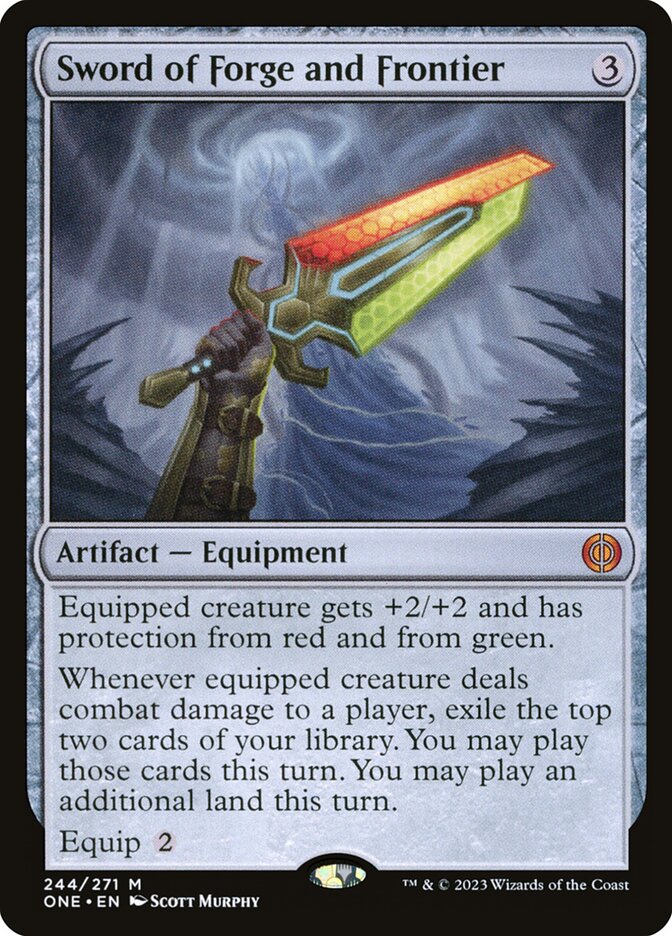 Sword of Forge and Frontier - Foil — ONE — Near Mint