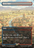 Fiery Islet (Borderless) – ACR – Near Mint – Foil
