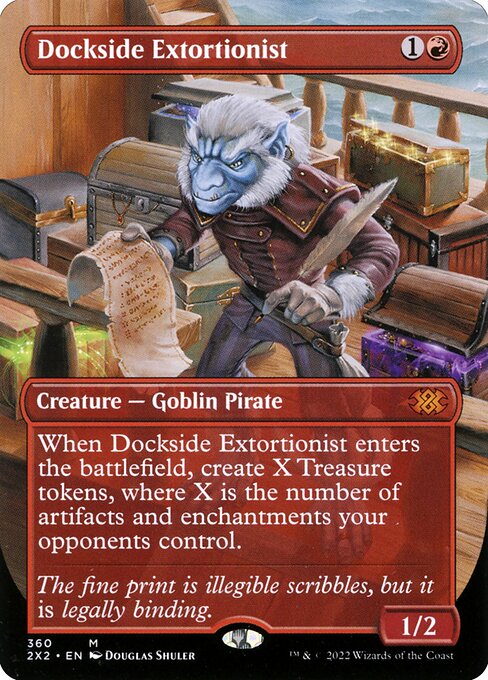 Dockside Extortionist (Borderless) – 2X2 – Near Mint
