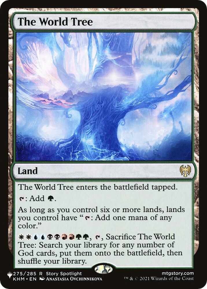 The World Tree (The List) – KHM – Near Mint
