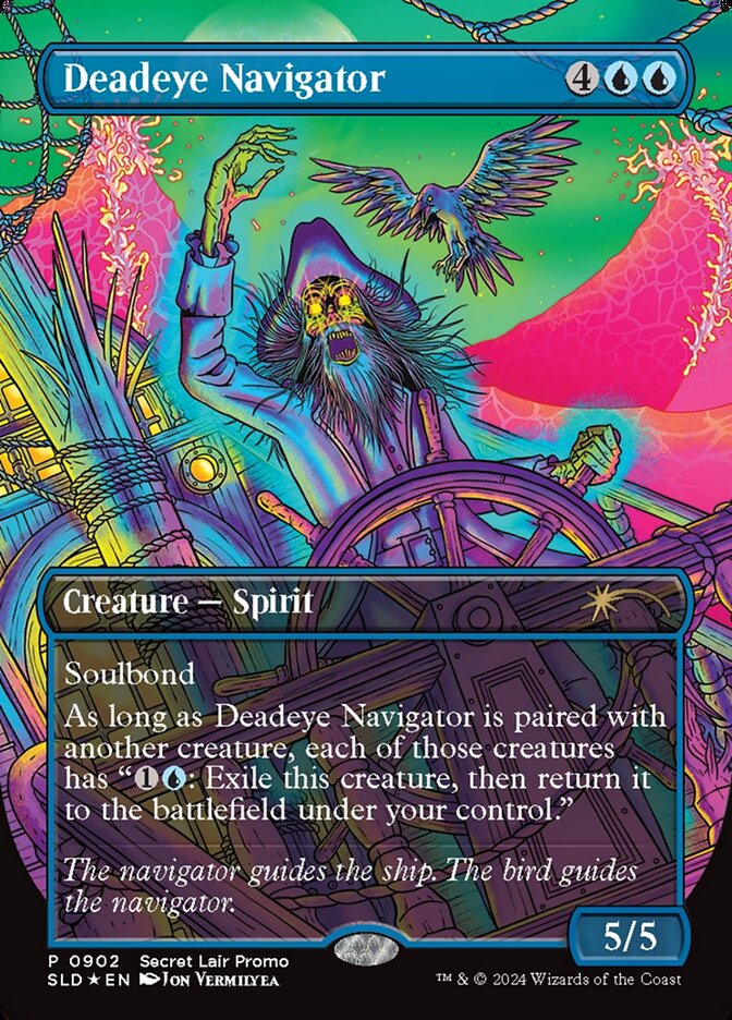 Deadeye Navigator (Borderless Foil) — SLD — Near Mint