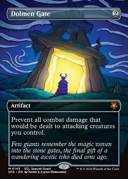 Dolmen Gate (Borderless)  – SPG – Near Mint – Foil