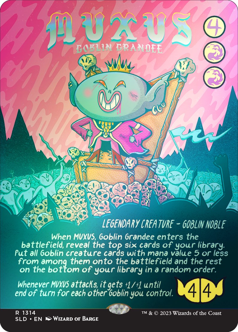 Muxus, Goblin Grandee (Rainbow Foil)