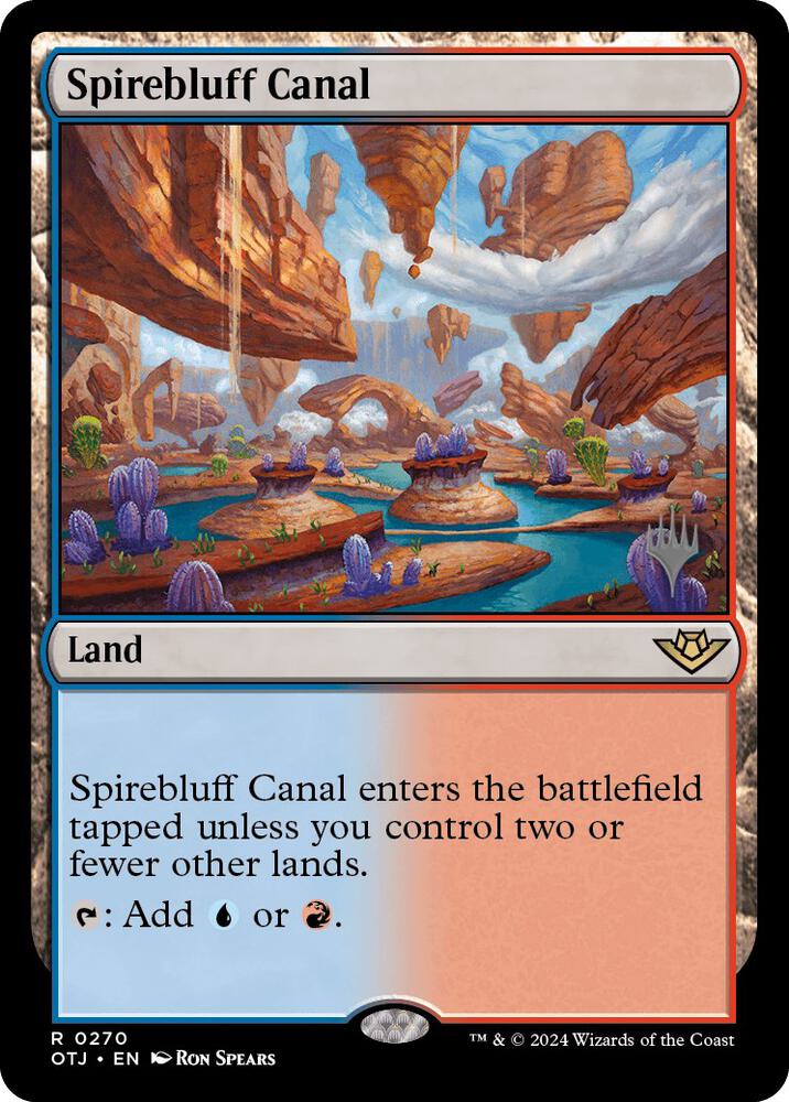 Spirebluff Canal (Stamped Promo) — OTJ — Near Mint
