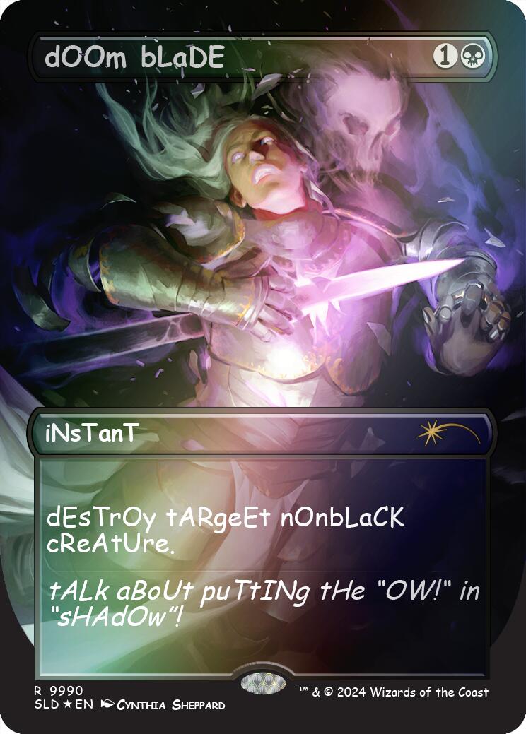 dOOm bLaDE (Rainbow Foil)