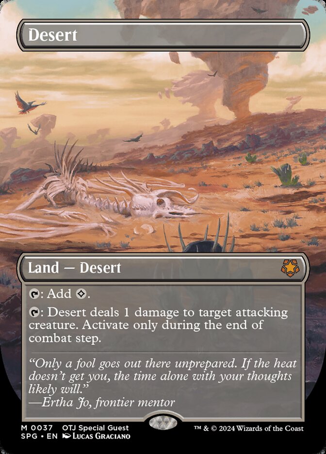 Desert (Borderless)  — SPG — Near Mint