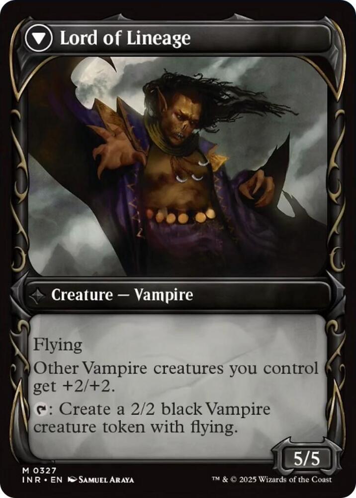 Bloodline Keeper (Showcase) (Back)