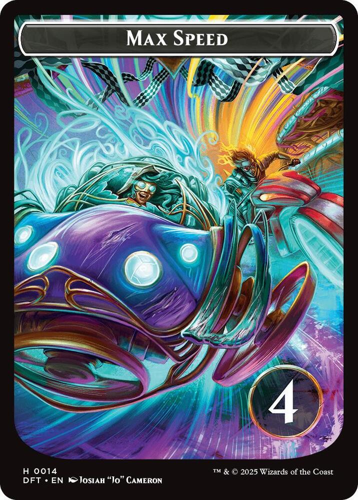 Start Your Engines! // Max Speed (Back)