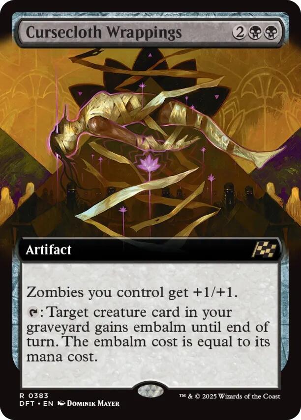 Cursecloth Wrappings (Extended Art)