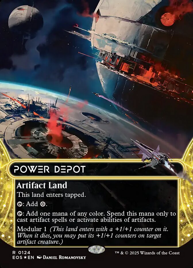 Power Depot (Borderless Galaxy Foil) — EOS — Near Mint