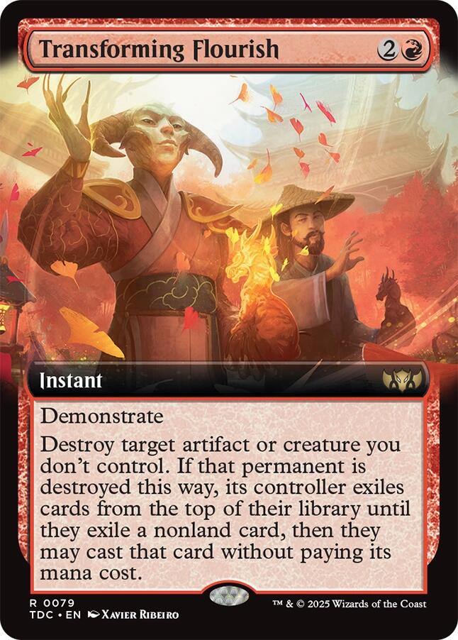 Transforming Flourish (Extended Art)