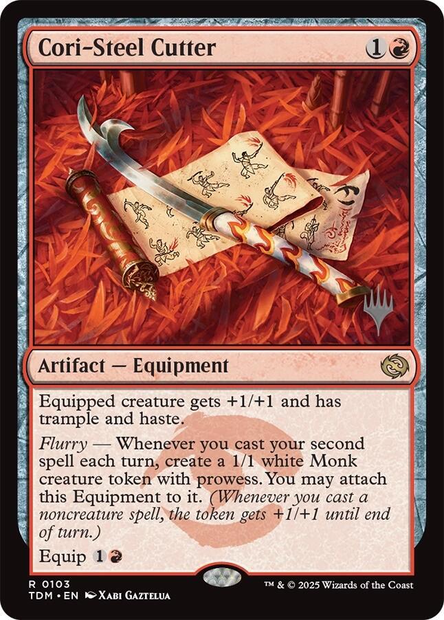 Cori-Steel Cutter (Promo Pack Stamped) – TDM – Near Mint