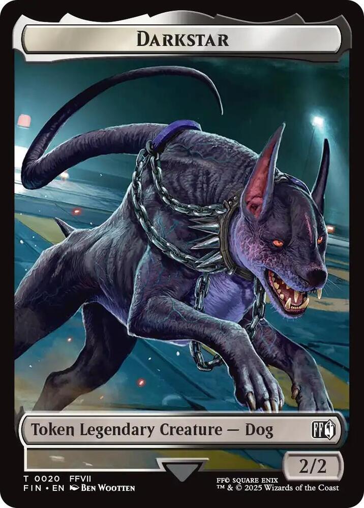 Angelo // Darkstar Double-Sided Token (Back)