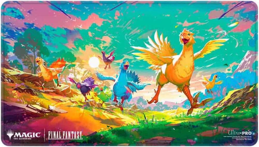 UP Playmat MTG Final Fantasy Chocobo Holo Foil