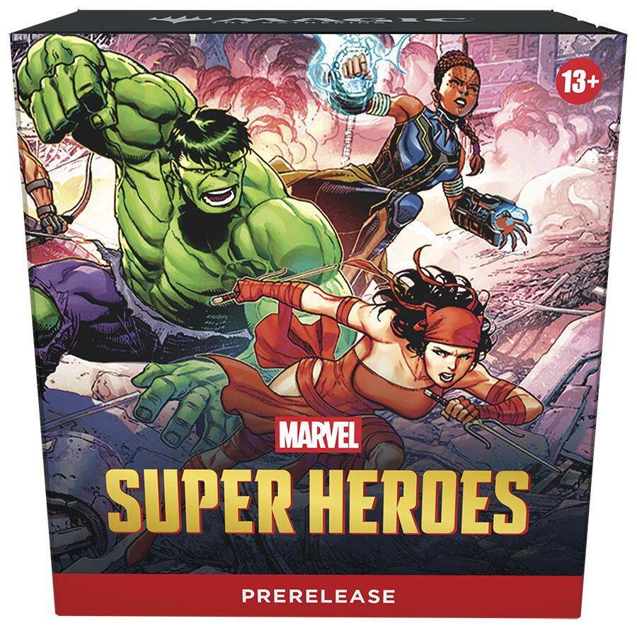 Pre Order - Magic: The Gathering  Pre Release Kit - Marvel Super Heroes