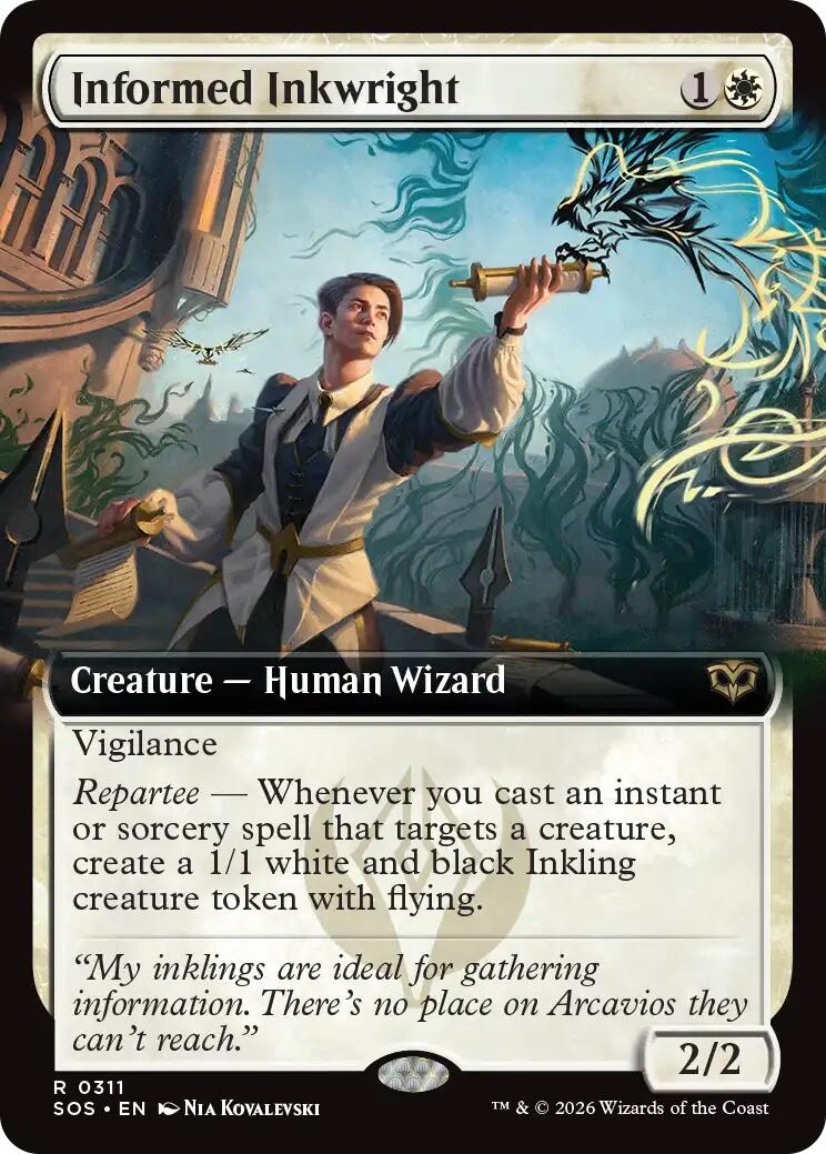 Informed Inkwright (Extended Art)