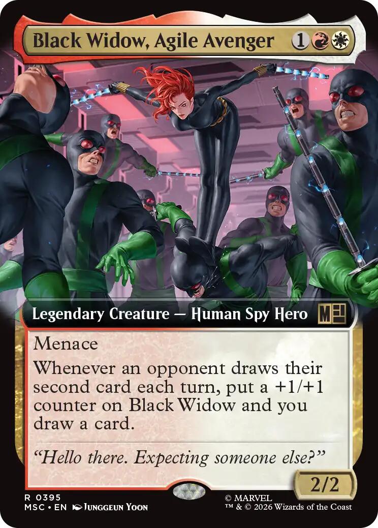 Black Widow, Agile Avenger (Extended Art)
