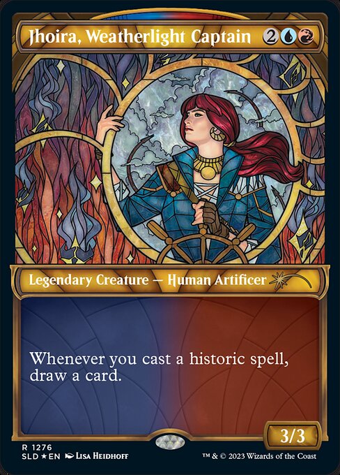 Jhoira, Weatherlight Captain – SLD – Near Mint – Foil