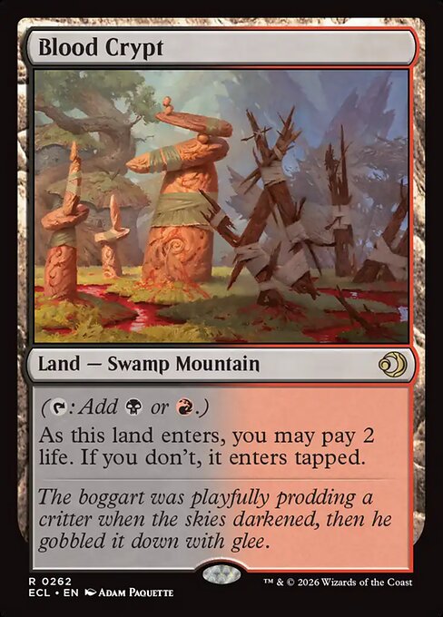 Blood Crypt – ECL – Near Mint – Foil