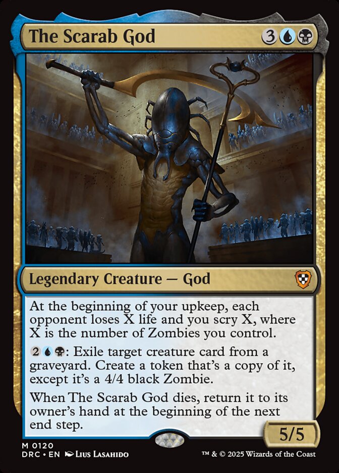 The Scarab God — DRC — Near Mint