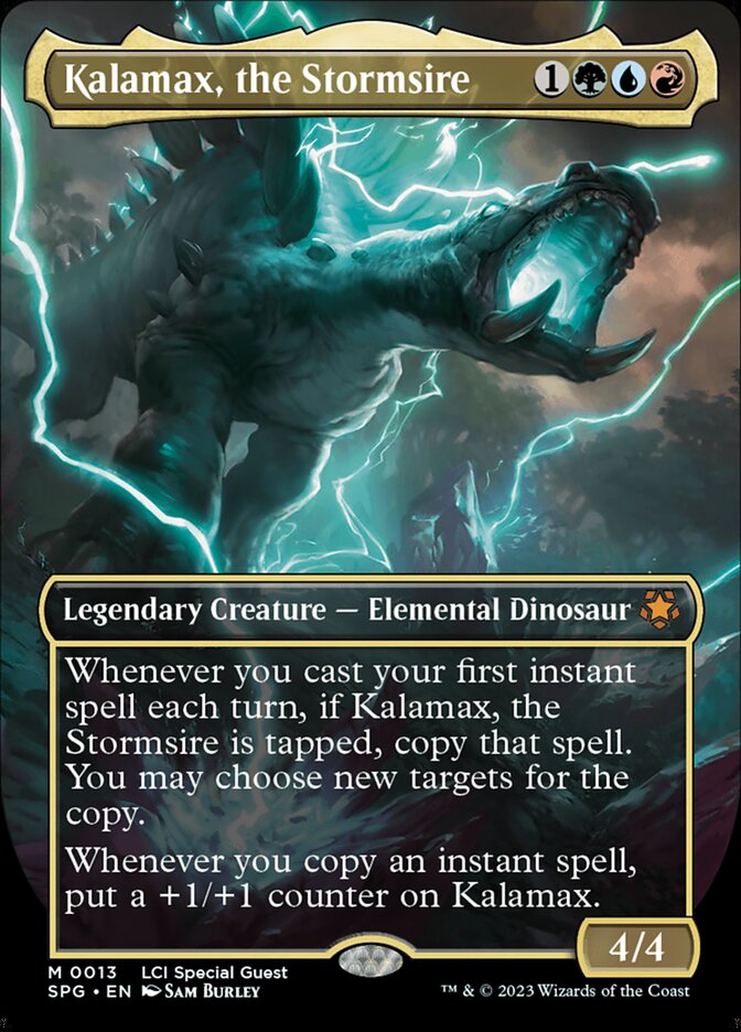 Kalamax, the Stormsire (Borderless) — SPG — Near Mint
