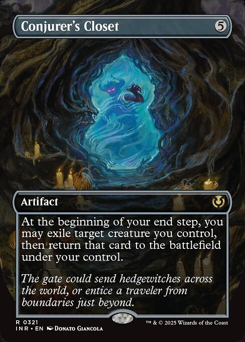 Conjurer's Closet (Borderless) – INR – Near Mint – Foil