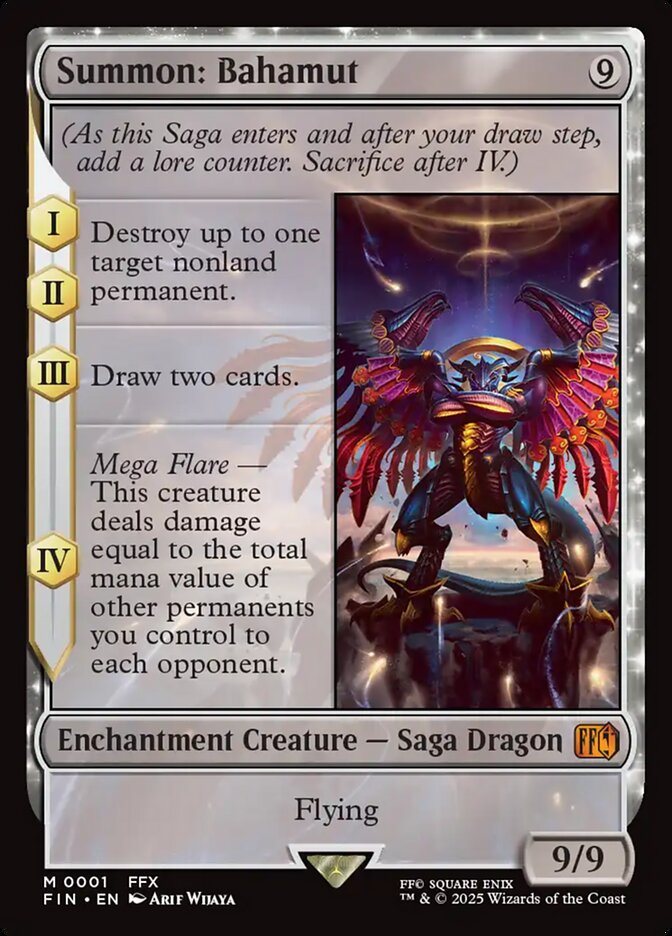 Summon: Bahamut — FIN — Near Mint