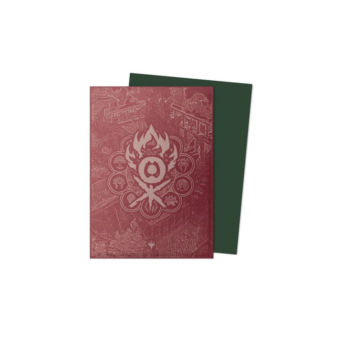 Dragon Shield Standard Sleeves: Matte Dual: MTG Gruul Clans (100ct)