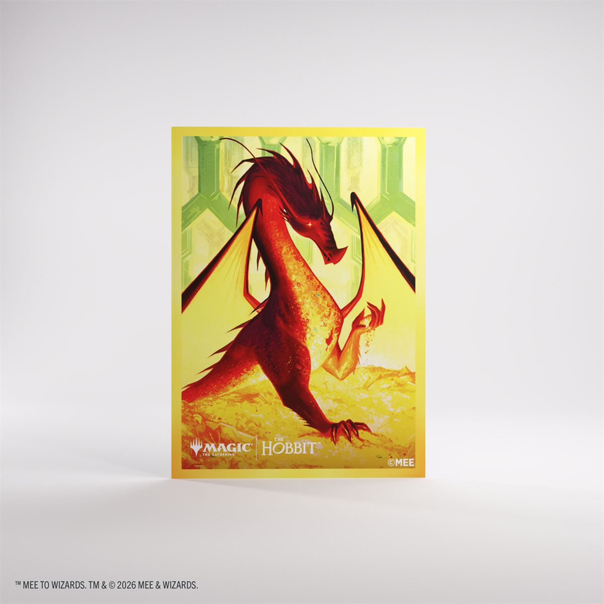 Sleeves: Magic: The Gathering - The Hobbit Premium Art Sleeves - Smaug The Golden