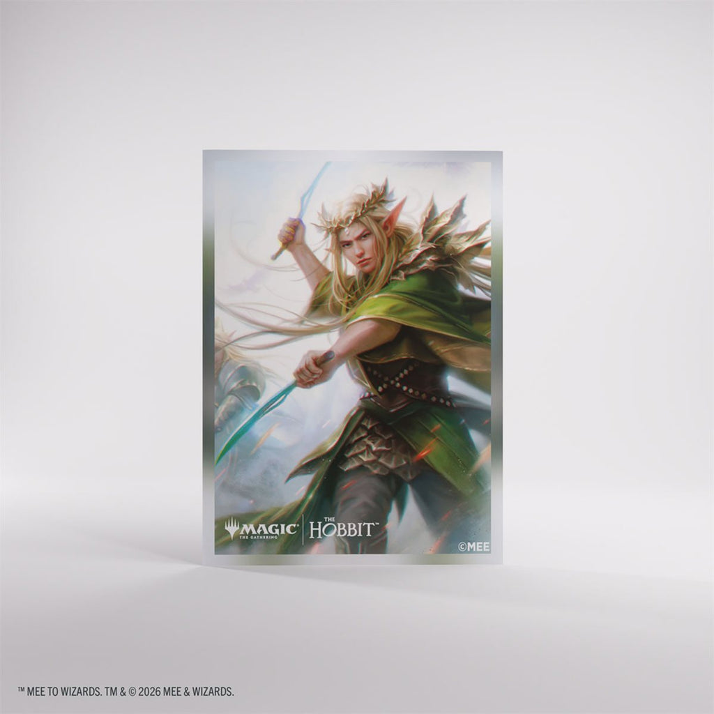 Sleeves: Magic: The Gathering - The Hobbit Premium Art Sleeves - Thranduil, Sindarin Liege
