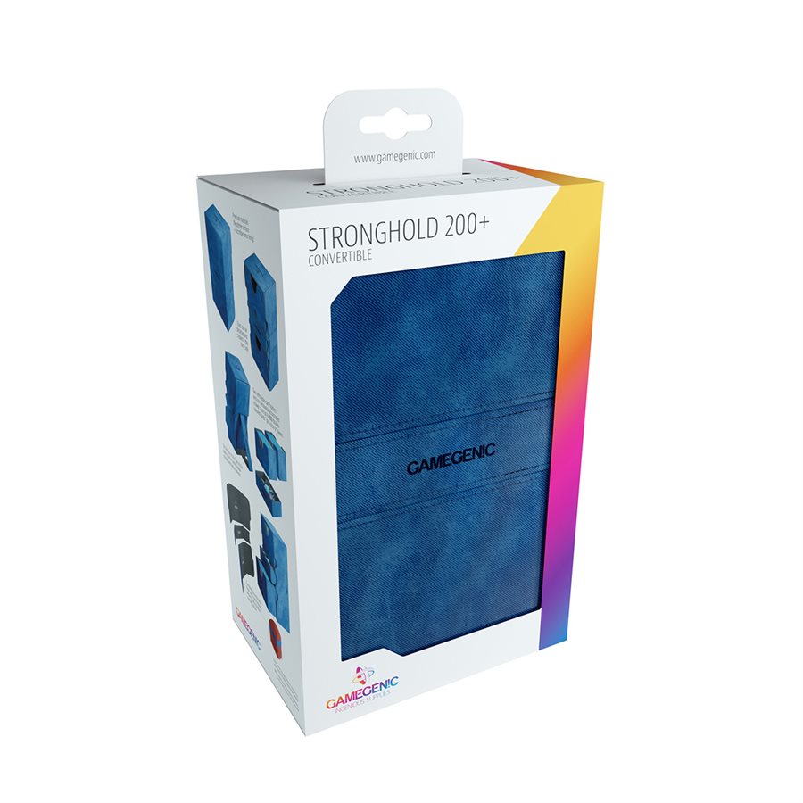 Deck Box: Gamegenic Stronghold 200+ Convertible (Blue)