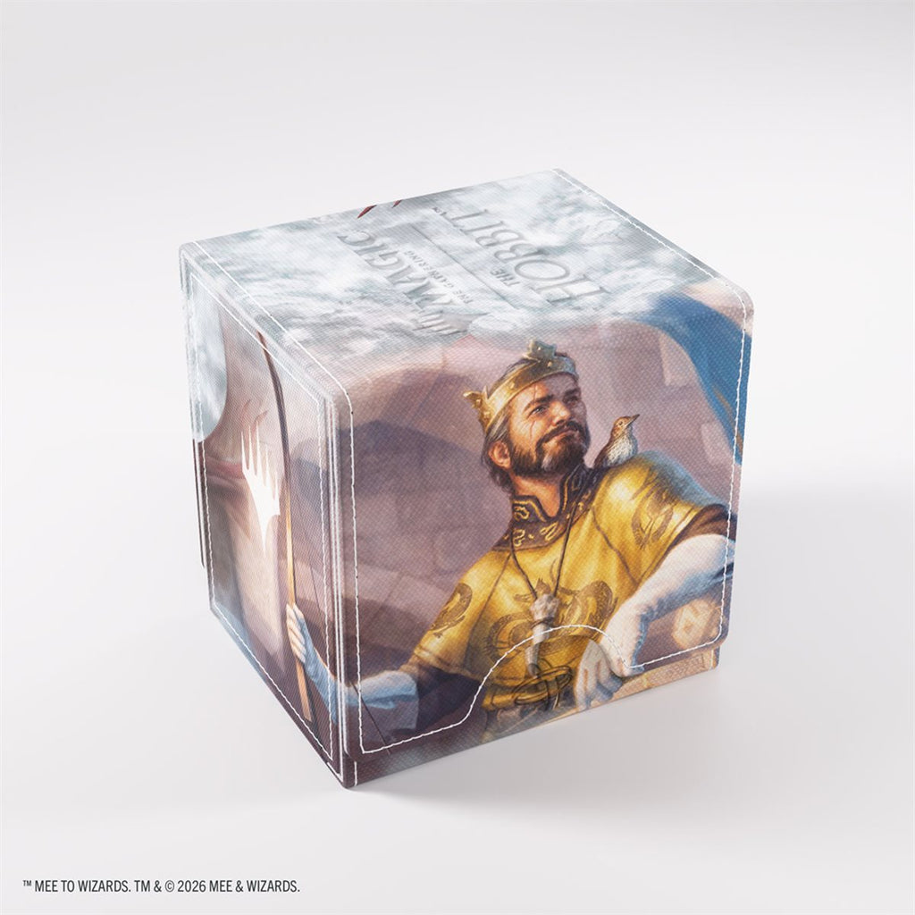 Deck Box: Magic: The Gathering - The Hobbit: Sidekick PRO XL (100 ct.) - Bard, King of Dale / Smaug, Wicked Worm