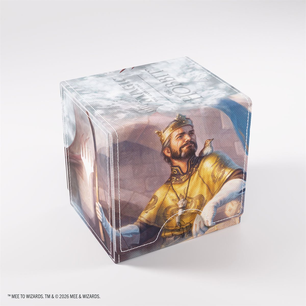 Deck Box: Magic: The Gathering - The Hobbit: Sidekick PRO XL (100 ct.) - Bard, King of Dale / Smaug, Wicked Worm