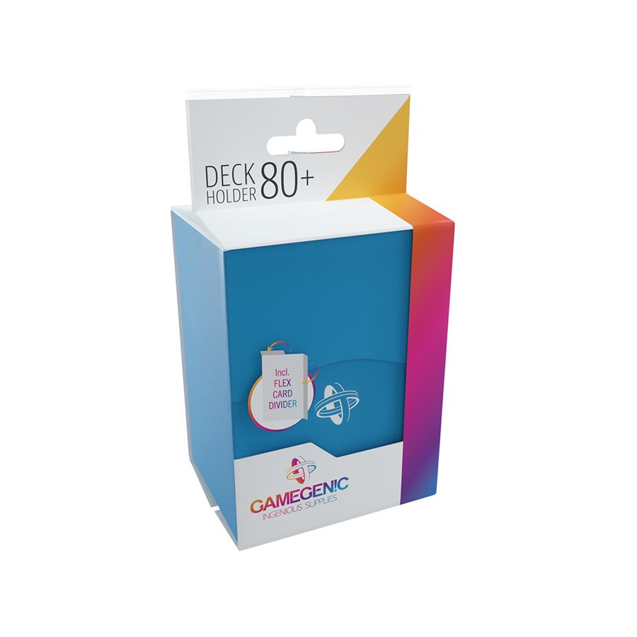 Deck Box: Deck Holder: Blue (80 ct)