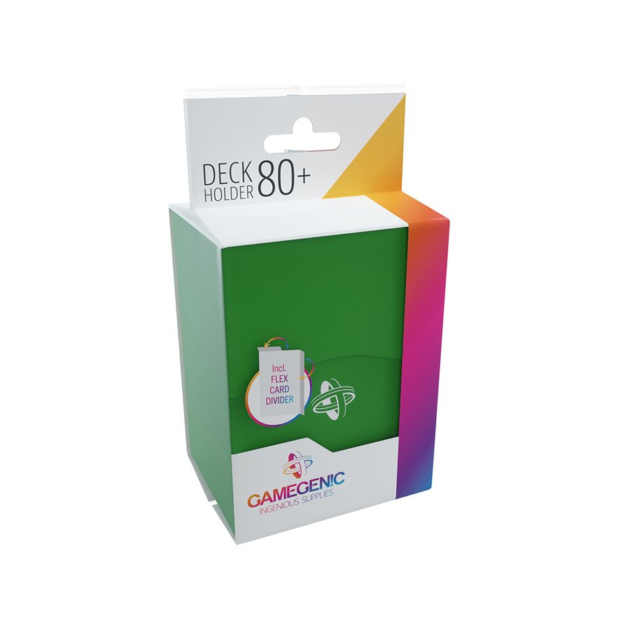 Deck Box: Deck Holder: Green (80 ct)