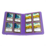 Gamegenic Prime Album: 8-Pocket: (Purple)