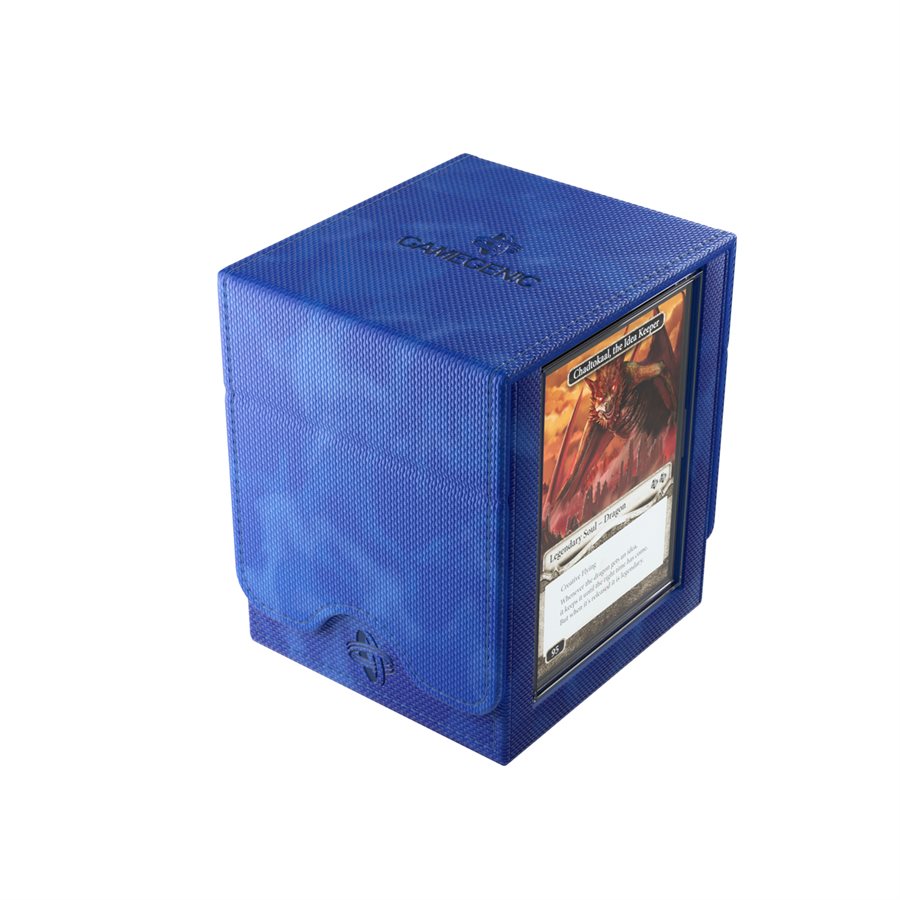 Deck Box: Gamegenic Squire Plus XL: 100 ct (Blue)