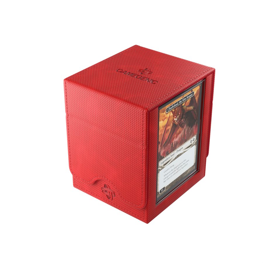 Deck Box: Gamegenic Squire Plus XL: 100 ct (Red)