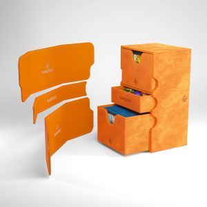 Deck Box: Gamegenic Stronghold XL 200+ Convertible (Orange)