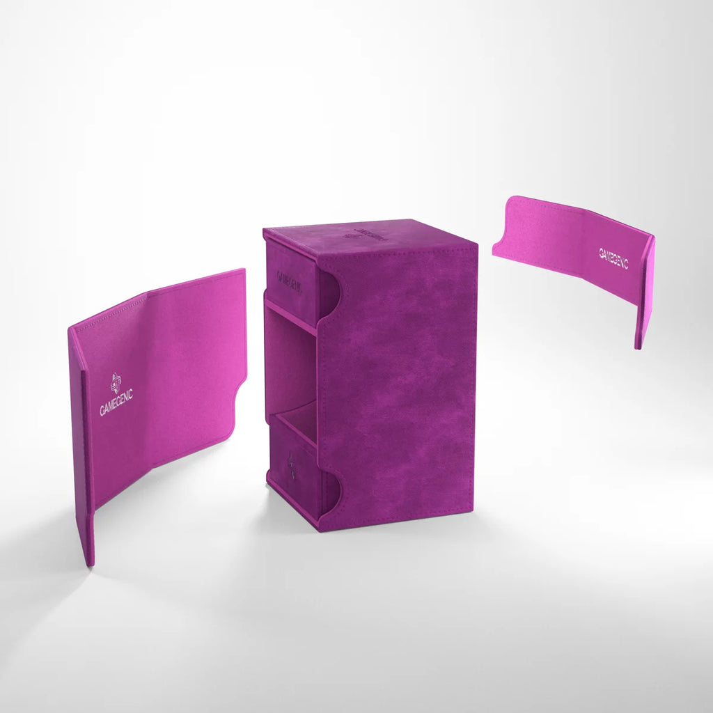 Deck Box: GameGenic Watchtower XL 100+ (Purple)