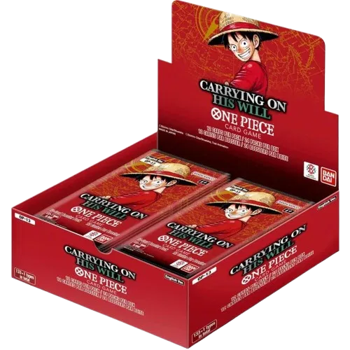 One Piece CG Booster Box: Carrying On His Will ( OP-13 )