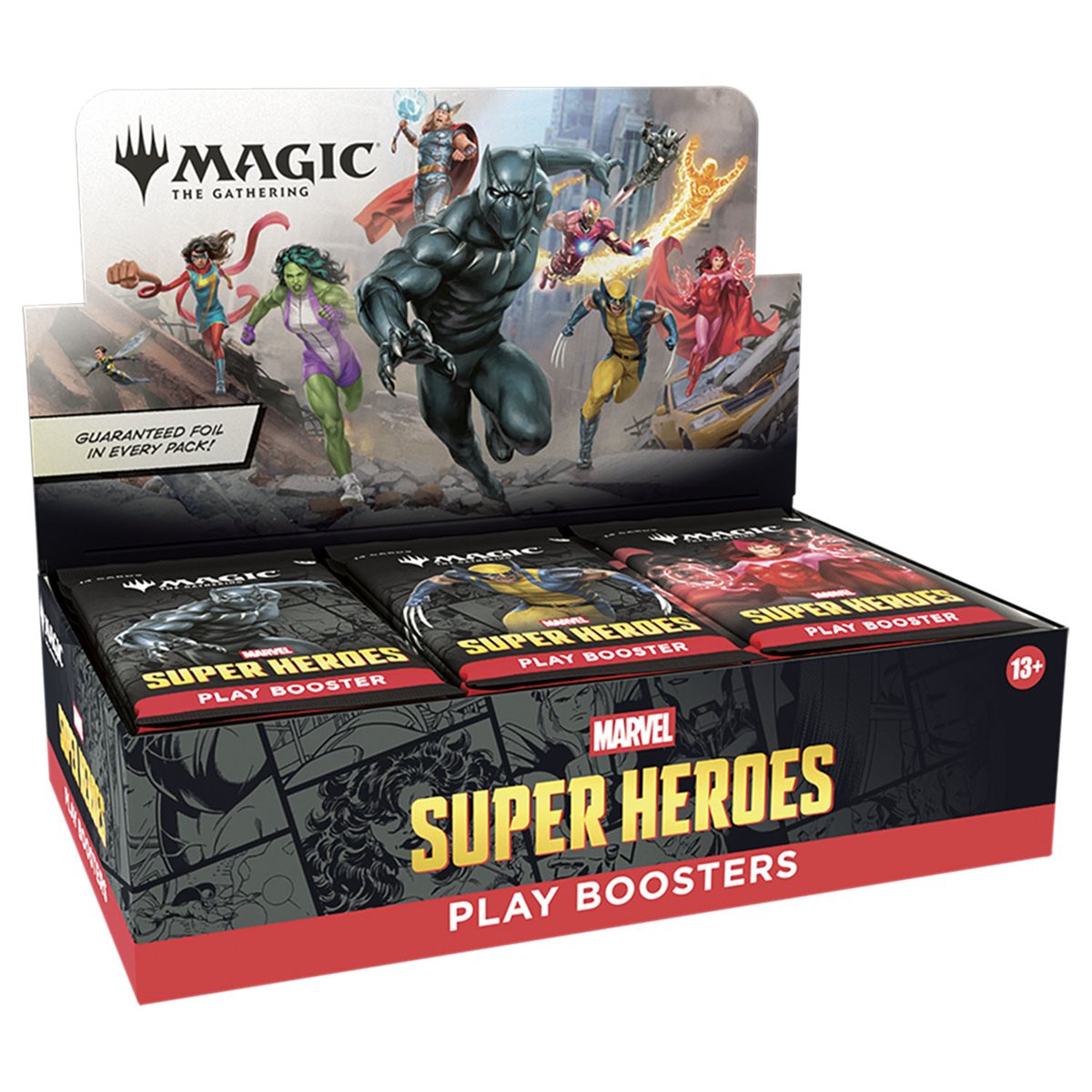 Pre-Order MTG Play Booster Box: Marvel Super Heroes